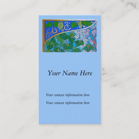 、あなたの名前ここに収穫されるganエデンきちんとあなたの… 名刺 (正面)