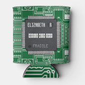 あなたの名前でプリント基板にチップ 缶クーラー (正面)