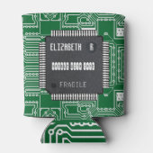 あなたの名前でプリント基板にチップ 缶クーラー (裏面)