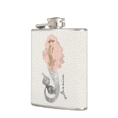 あなたの名前とエキゾチックな人魚 フラスク (左)