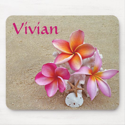 あなたの名前とカスタマイズ マウスパッド (正面)