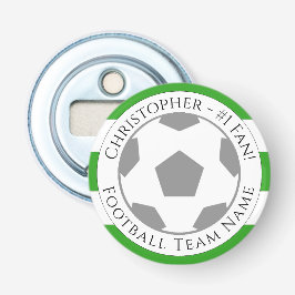 あなたの名前とサッカーチームの名前 栓抜き