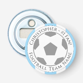 あなたの名前とサッカーチームの名前 栓抜き