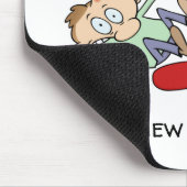 あなたの名前のおもしろいなコンピュータ問題の漫画 マウスパッド (コーナー)