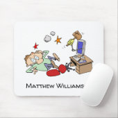 あなたの名前のおもしろいなコンピュータ問題の漫画 マウスパッド (マウス)