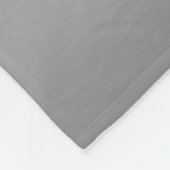 あなたの名前のピンクの星間のチアリーダー フリースブランケット (角)