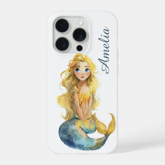 あなたの名前の人魚  iPhoneケース (裏面)