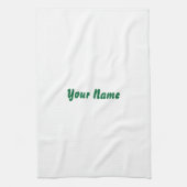 あなたの名前の体育館タオル キッチンタオル (縦)