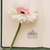 あなたの名前の図書館から ワイルドフラワーズ ラバースタンプ