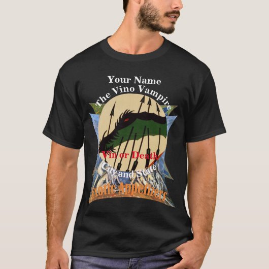 あなたの名前の市州のヴァンパイア Tシャツ (正面)