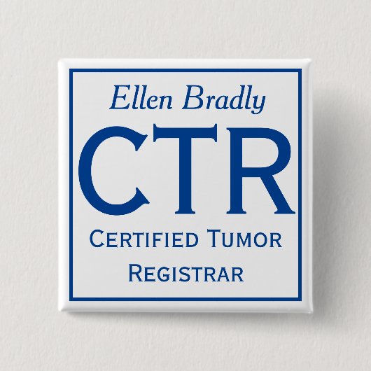 あなたの名前のCTRピン 缶バッジ (正面)