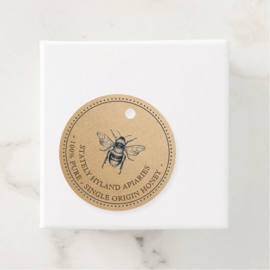 あなたの名前はこちらハニーメッセージカード フェイバータグ (インサイチュ)