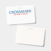 あなたの名前はクロスマーク バッジ (表裏)