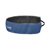 あなたの名前またはボートいかり金ゴールドローレルネイビーブルー アスレチックヘッドバンド (右)