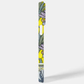 あなたの名前または引用文ヴィンテージアイリスパターンiphone Case-Mate iPhoneケース (裏面 / 右)