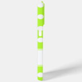 あなたの名前をカスタムする、iPhoneのための派手なグリーンカバー Case-Mate iPhoneケース (裏面 / 右)