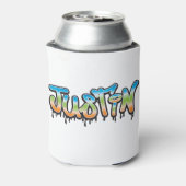 あなたの名前をグラフィティに合わせる 缶クーラー (缶裏面)