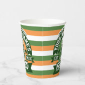 あなたの名前アイリッシュパブおもしろいSt patricks day飲料 紙コップ (右)