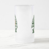 あなたの名前アイリッシュパブ | パーソナライズされたSt patty's day フロストグラスビールジョッキ (中央)