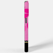 あなたの名前フローラピンクブラック金ゴールド Case-Mate iPhoneケース (裏面 / 右)