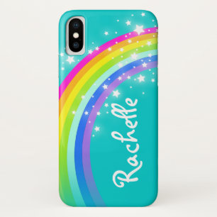 あなたの名前レインボーアクアティール(緑がかった色)iphone case iPhone x ケース