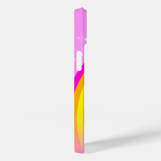 あなたの名前レインボーピンクの空の星 Case-Mate iPhoneケース (裏面 / 右)