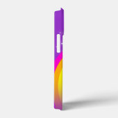 あなたの名前手紙rainbopurple Case-Mate iPhoneケース (裏面 / 右)