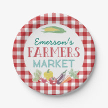 あなたの名前農家市場の誕生日パーティー、任意の年齢