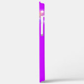 あなたの名前8文字レインボーパープル Case-Mate iPhoneケース (裏面 / 左)