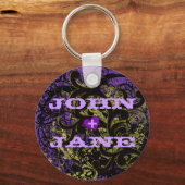 あなたの名前+あなたの蜂蜜の名前 キーホルダー (正面)