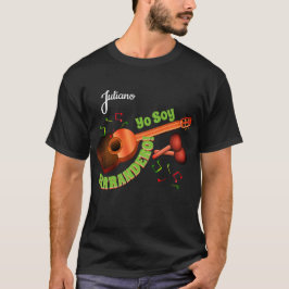 (あなたの名前-任意) Yo Soy Parrandero Tシャツ