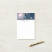 あなたの名前、軍隊飛行機、Avro Vulcan Post-It Not ポストイット (デスク上)