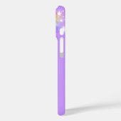 あなたの名前(6-7文字)レインボーバイオレット電話ケース Case-Mate iPhoneケース (裏面 / 左)