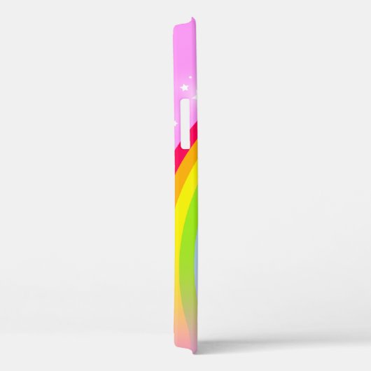 あなたの名前rainbow light pink star sky Case-Mate iPhoneケース (裏面 / 右)