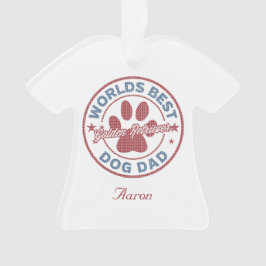 あなたの名犬パパゴールデンレトリバー醜いセーター オーナメント