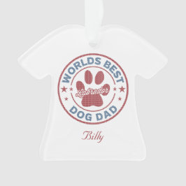 あなたの名犬パパラブラドール醜いセーター オーナメント