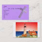 あなたの呼ばれるまま生きる 名刺 (正面/裏面)