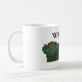 あなたの呼出しを用いるCWのすてきなマグ コーヒーマグカップ (左)