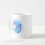 あなたの呼吸/把握をpusten握って下さい コーヒーマグカップ (正面左)