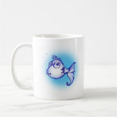 あなたの呼吸/把握をpusten握って下さい コーヒーマグカップ (左)