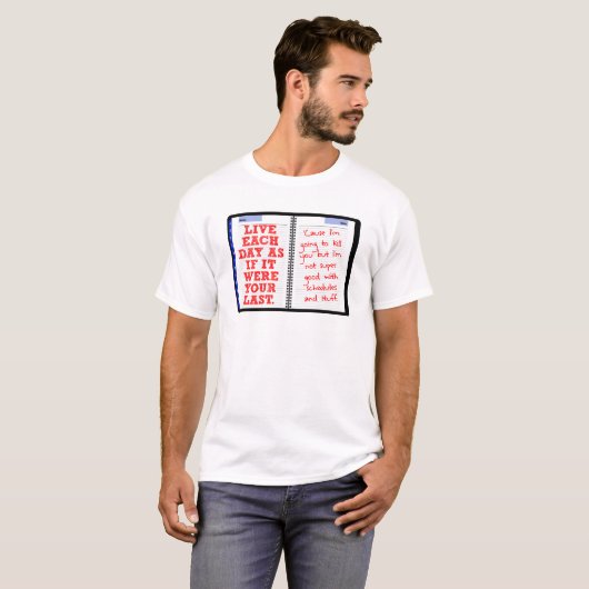 あなたの命日を祝おうTシャツ Tシャツ (正面フル)