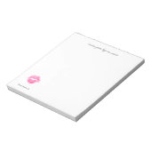 あなたの唇が恋しいノート ノートパッド (回転)