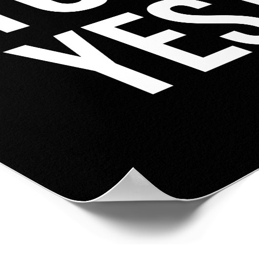 あなたの唯一のライバルはあなたである – 成功やる気を起こさせる ポスター (角)