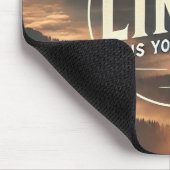 あなたの唯一の限界はあなたの心であるやる気を起こさせる- マウスパッド (コーナー)