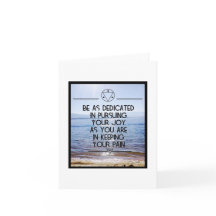 あなたの喜びのノートカードを追求す空白のる