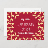 あなたの回復を祈っています - ポストカード (正面/裏面)