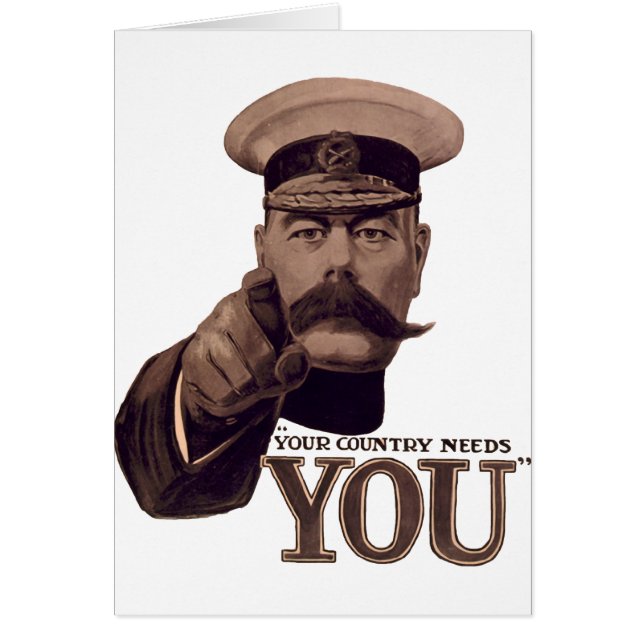 あなたの国は1必要とします (正面)