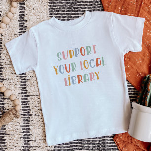あなたの地元の図書館を応援しよう ベビーTシャツ