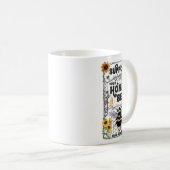 あなたの地元の蜂蜜の地球の日のBeを支救援する コーヒーマグカップ (正面右)