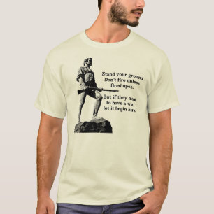 あなたの地面を立てて下さい Tシャツ